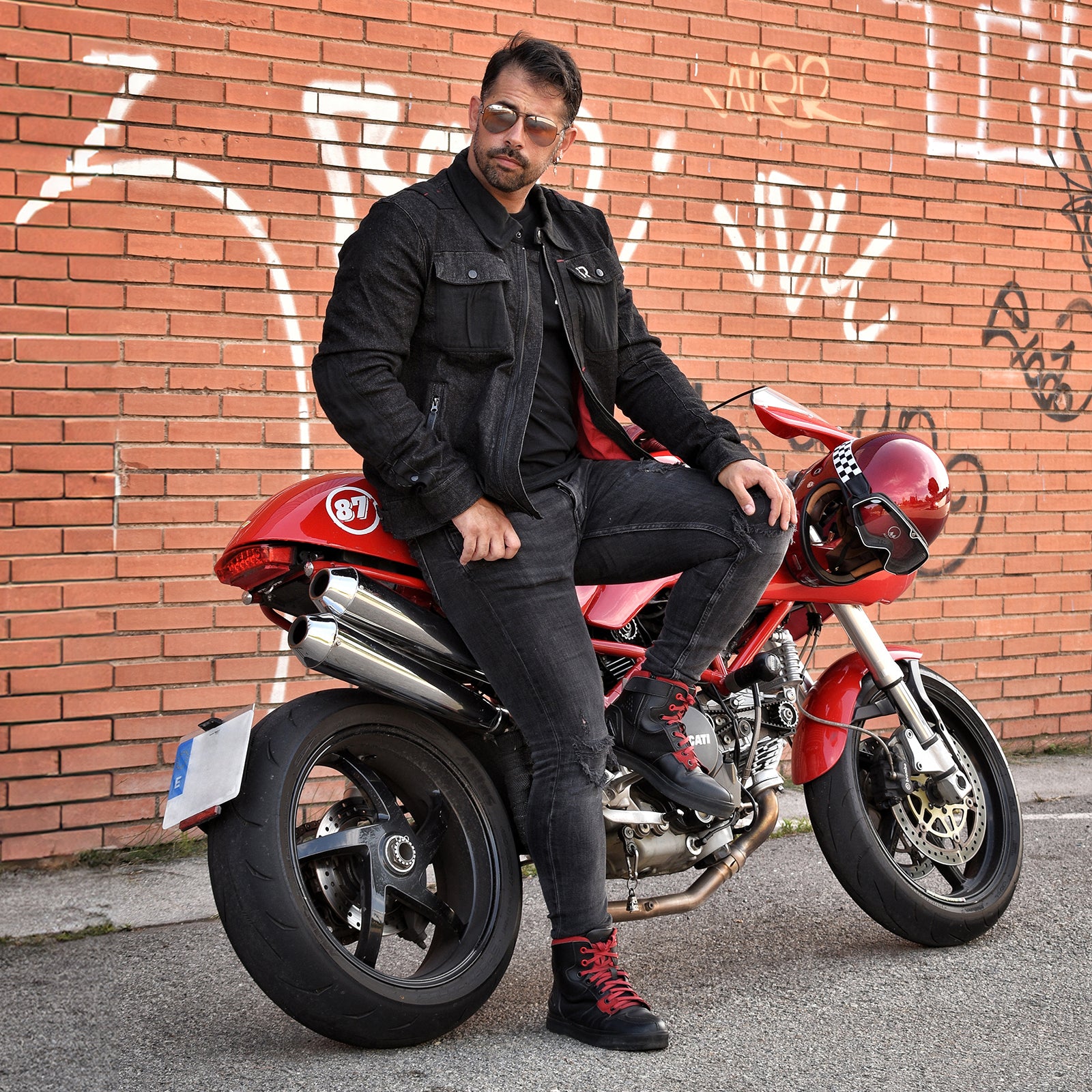 Leisure Protective Denim Motorcycle Jacket – RIDEIRON