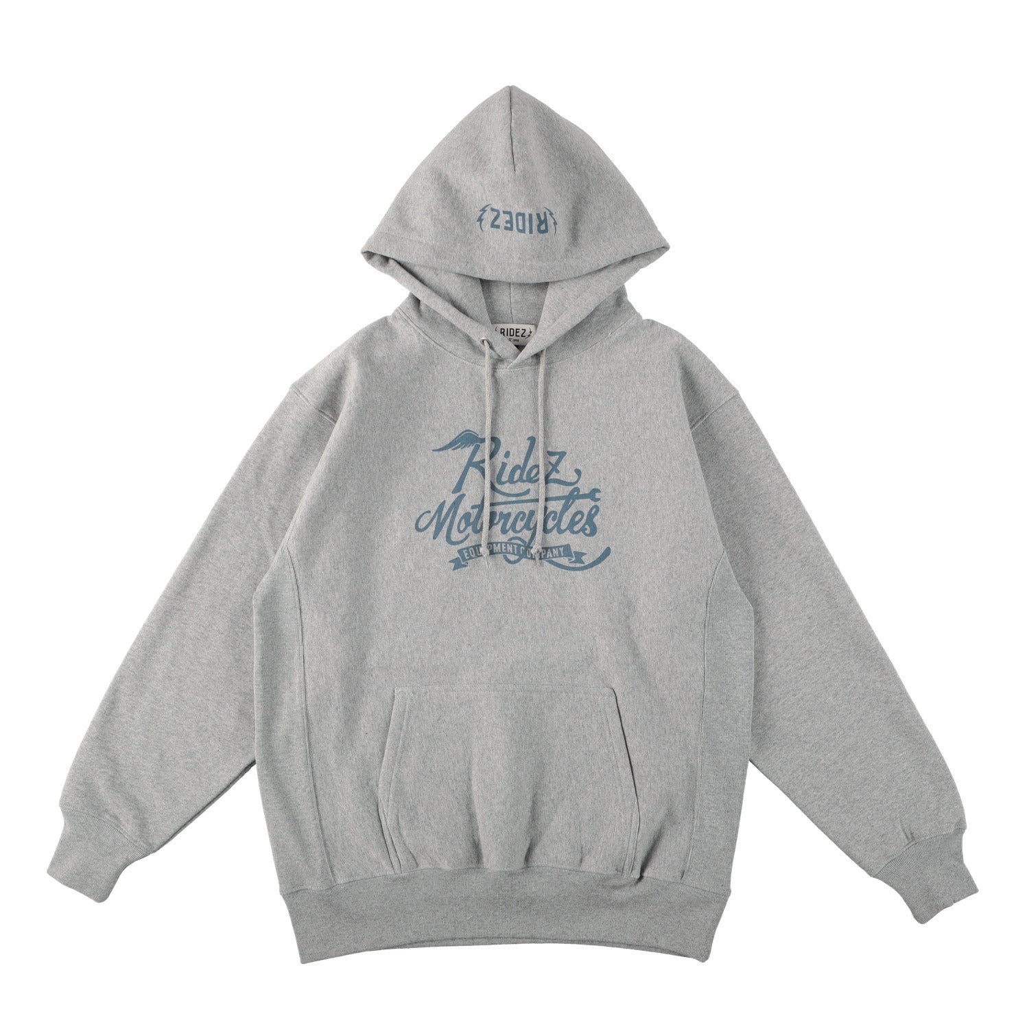 RIDEZ SKULL MC ZIP PARKA 12oz 厚手スカル ジップパーカー RHD04