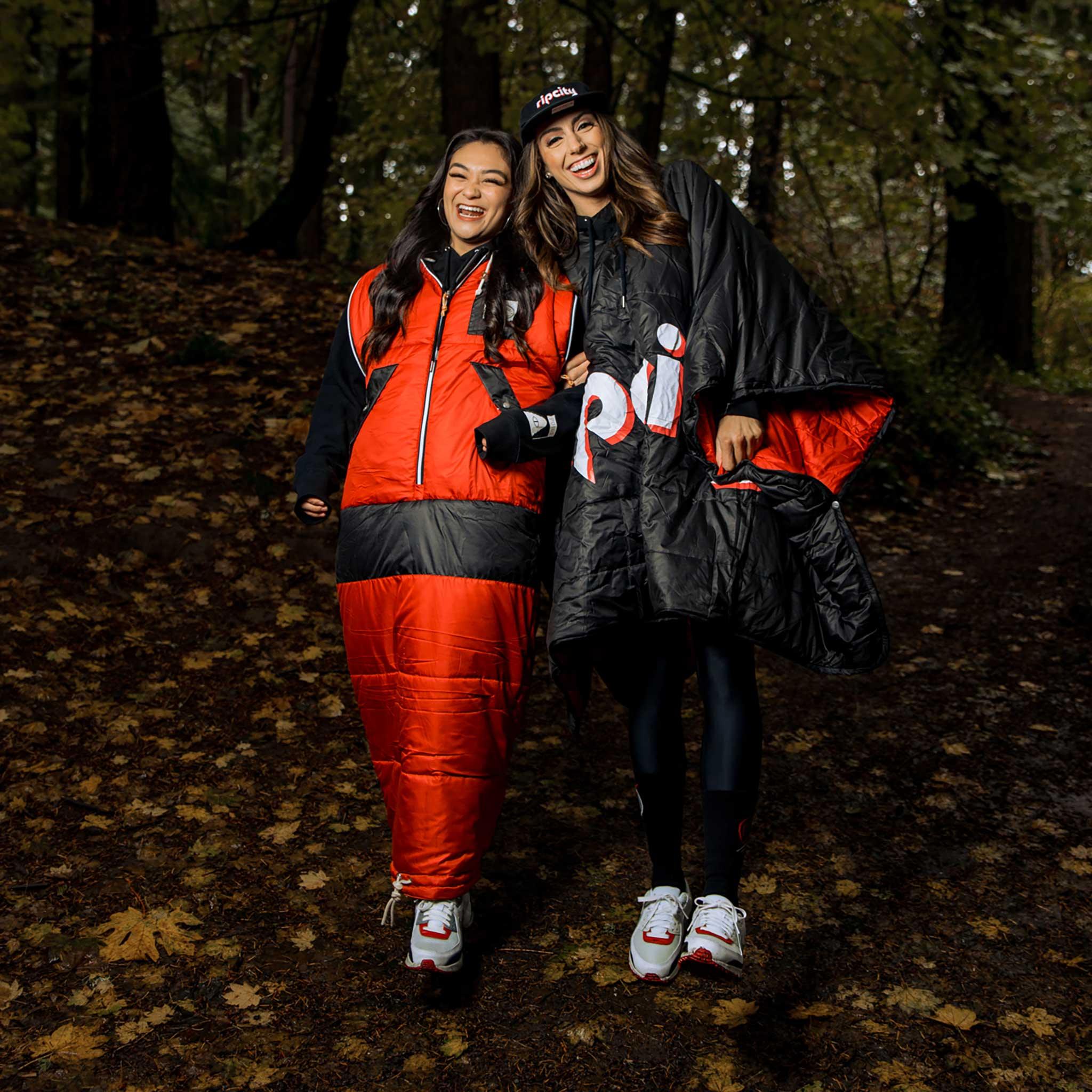 Portland Trail Blazers x Poler The Reversible Wearable Sleeping