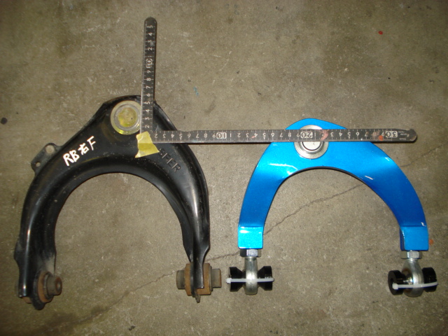 RB1RB3 オデッセイ,調整式フロントショートアッパーアーム、タイプ2