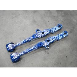 JZX90.JZX100用！3cm延長フロントロアアーム 切れ角ナックル