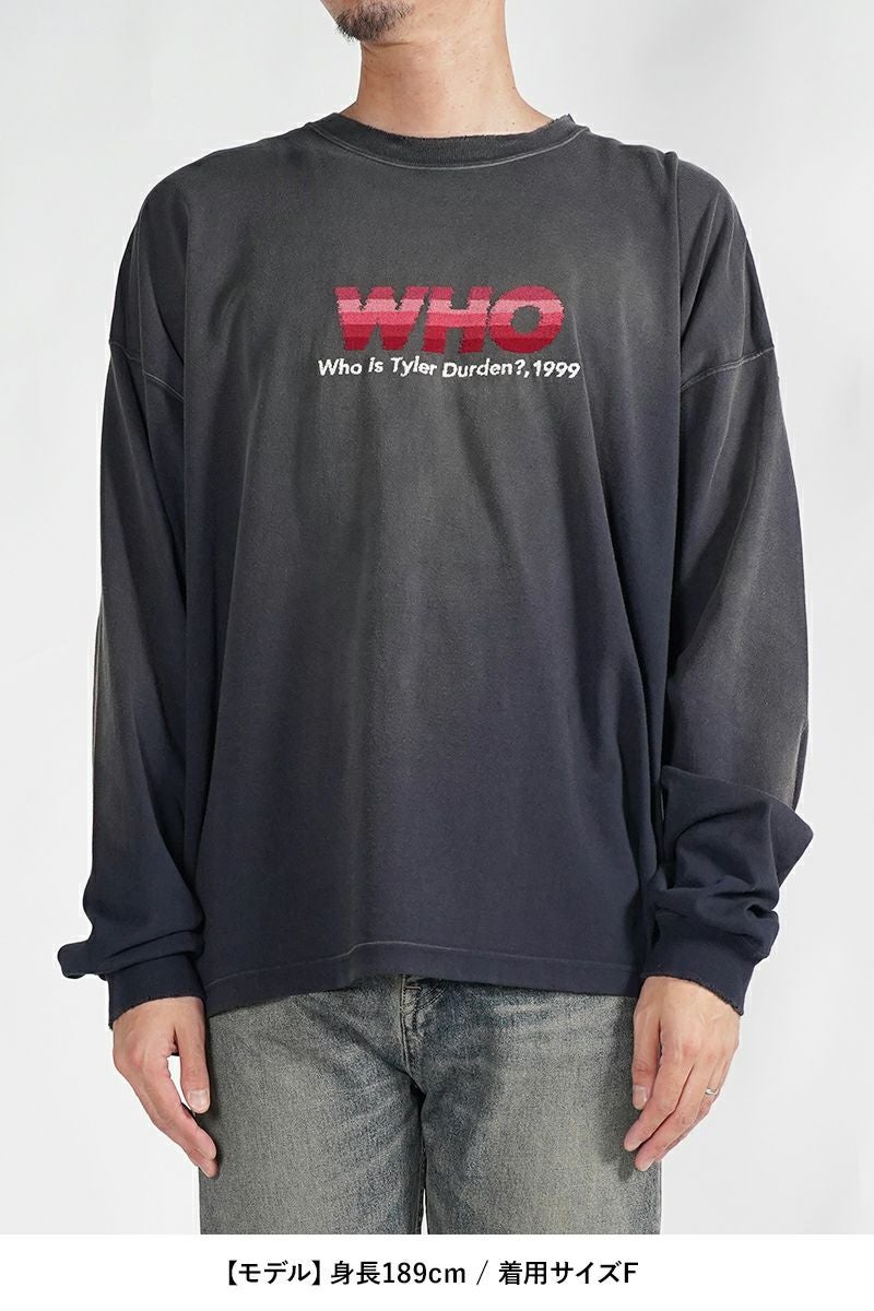 DAIRIKU(ダイリク) | DAIRIKU(ダイリク)WHO Vintage Theme Tee フー