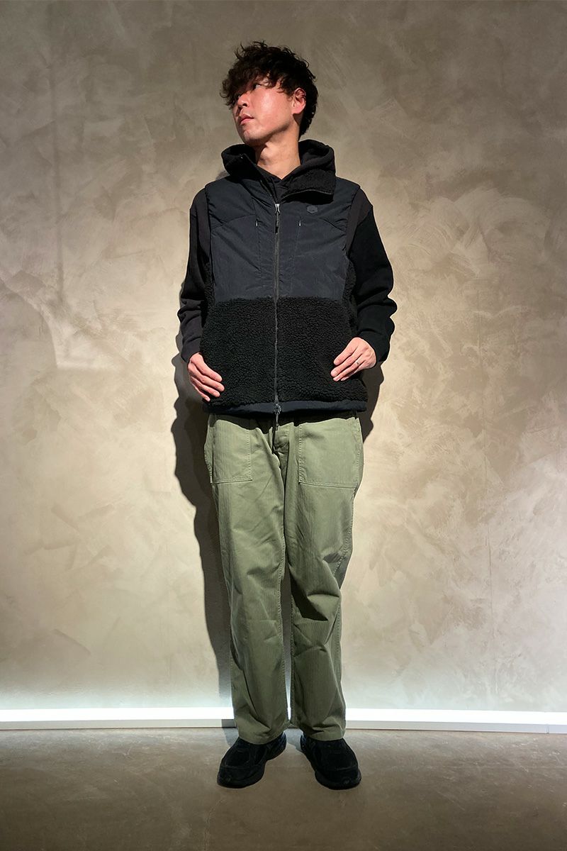 UNUSED(アンユーズド) | UNUSED(アンユーズド)Switching sweat hoodie