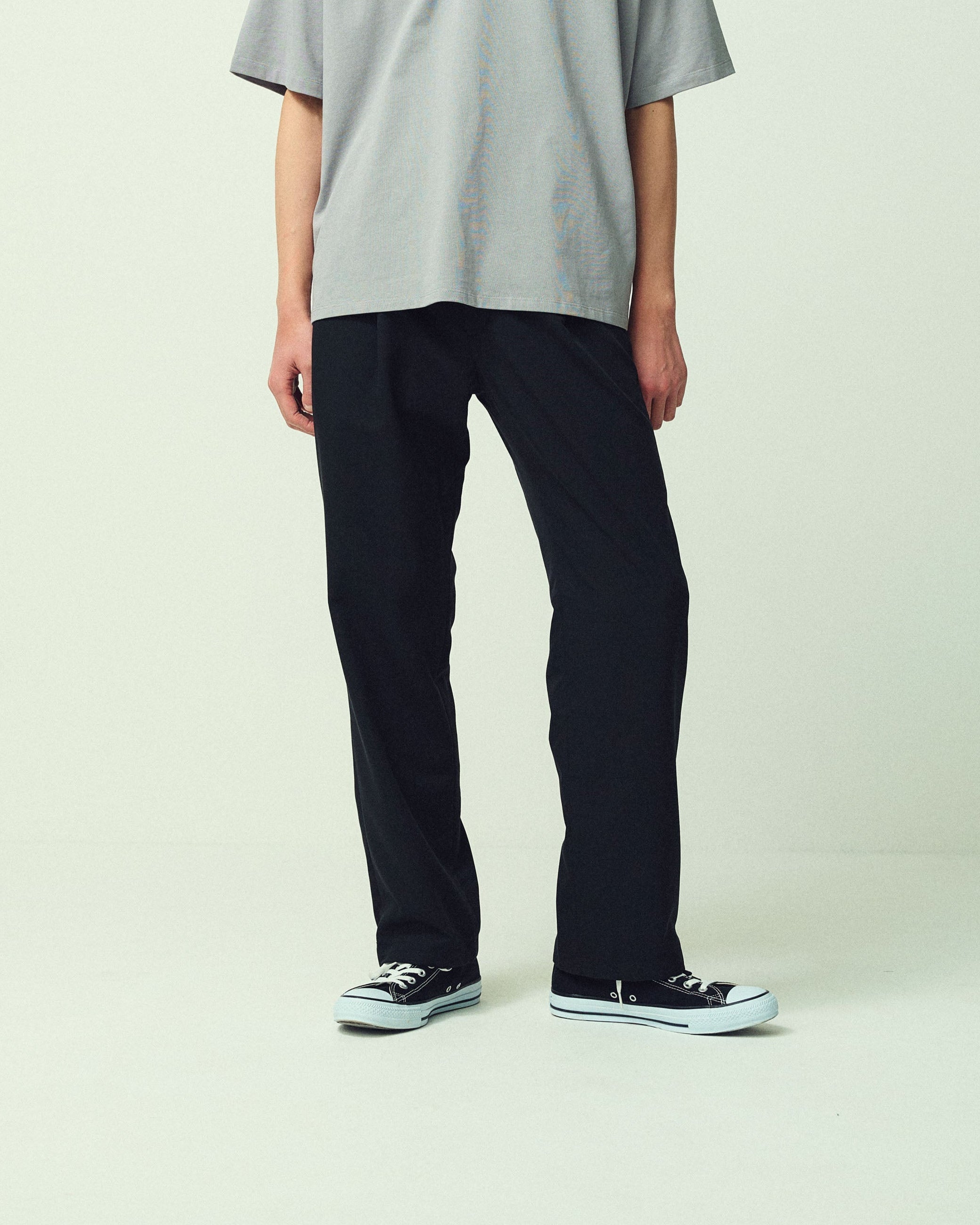 CLEAR TWILL DRAWSTRING TROUSERS – RHYTHR