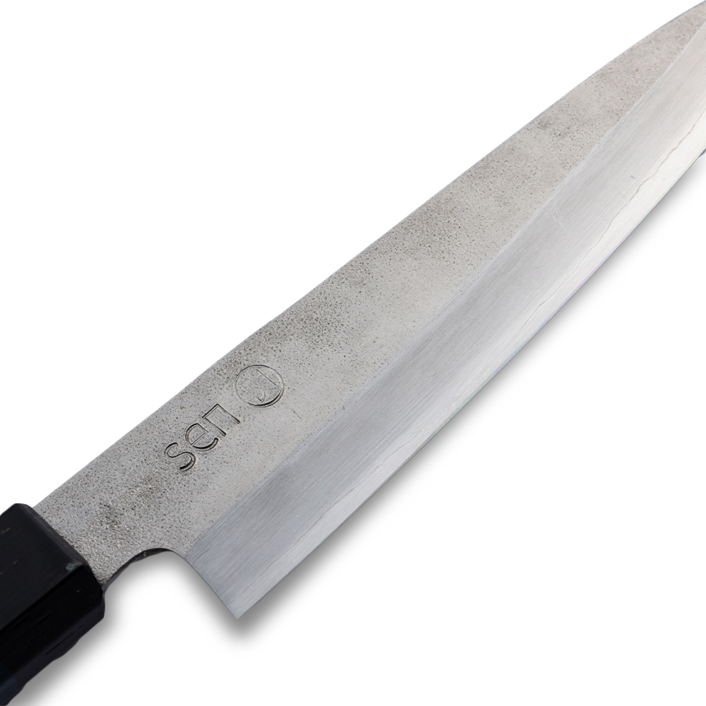 sen 閃】和ペティナイフ 150mm 黒打 | ロカルコストア