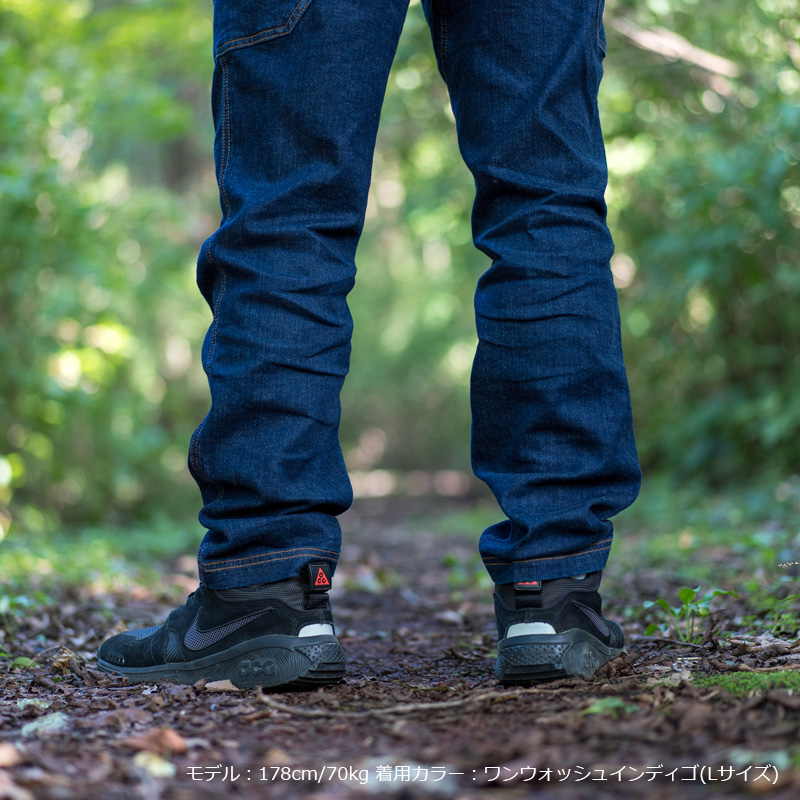 GRIP SWANY STRETCH DENIM PANTS ROOT CO. Collaboration Model