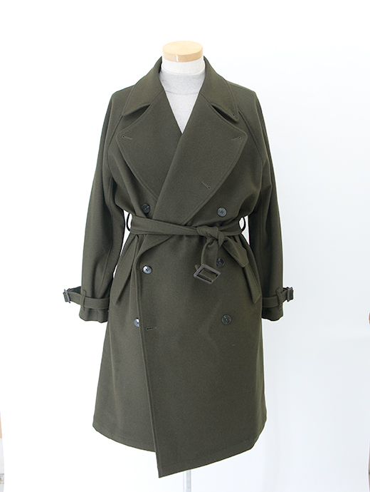 商品詳細ページ | ES:S/エス 別注トレンチコート/ウールカシミア