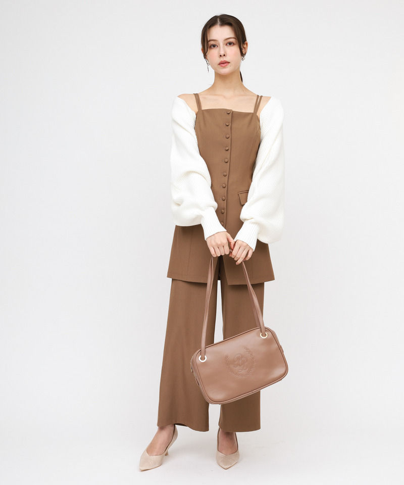 畦編みニットボレロ｜ROYAL PARTY ロイヤルパーティー 商品詳細