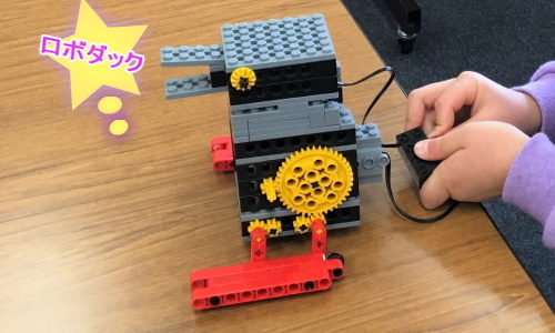 難しい教材にプチパニック！ヒューマンアカデミーロボット教室