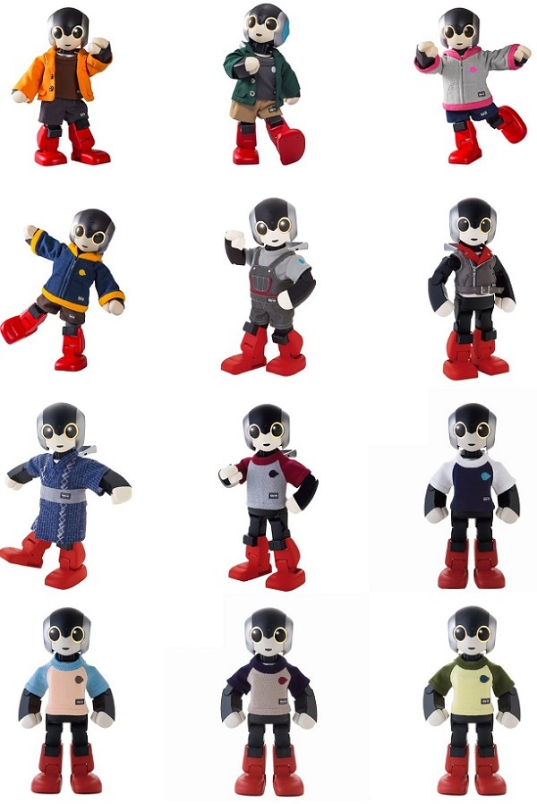 ロボユニが「ロビ2」の公式ウェア全12種類と限定カラーのニットTシャツ