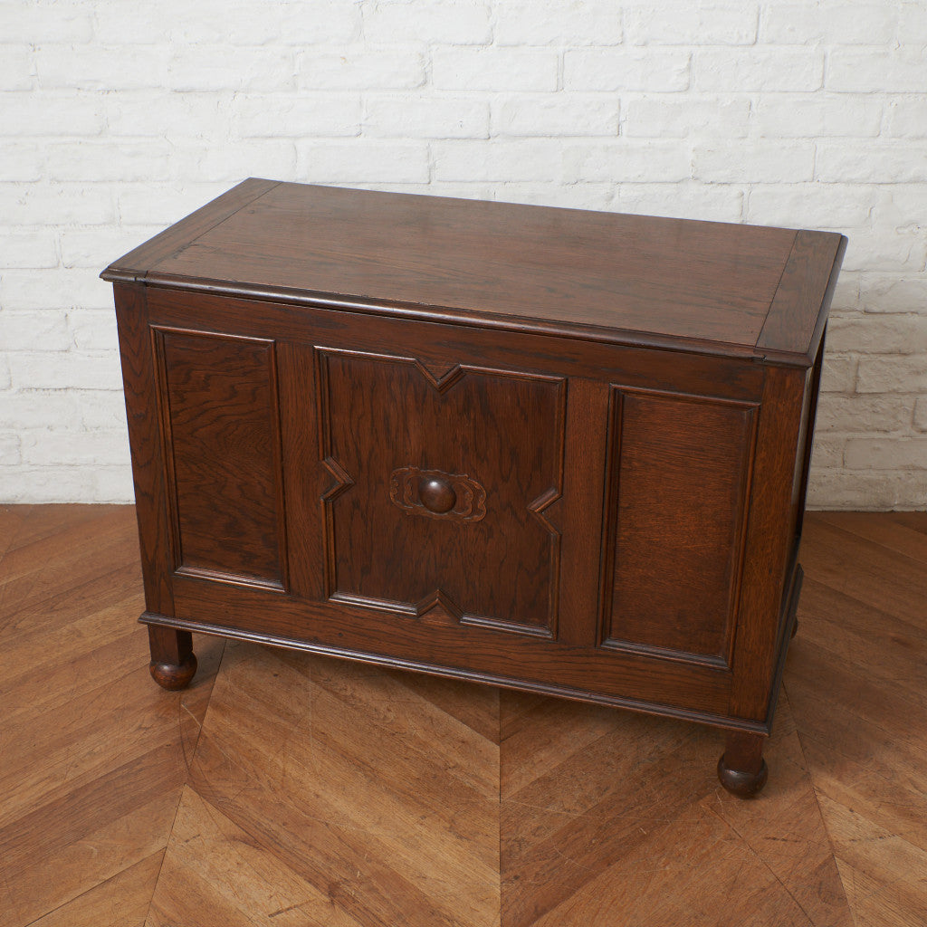 英国アンティーク オーク材 ブランケットボックス｜rocca rocca