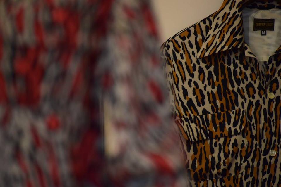The GROOVIN HIGH Del Mar 40's Style Leopard Rayon/Silk/Pink