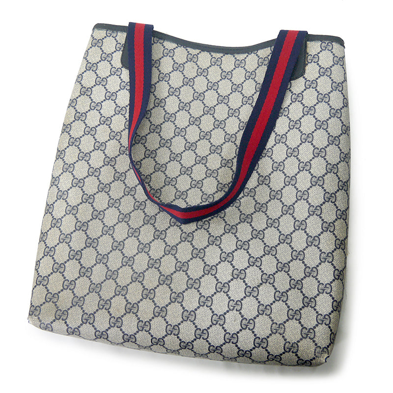 OLD Gucci 定番トートバッグ（青） – Vintage Shop Rococo