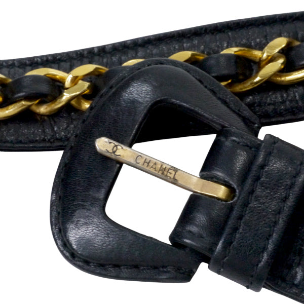 OLD CHANEL マトラッセウエストポーチ（黒） – Vintage Shop Rococo