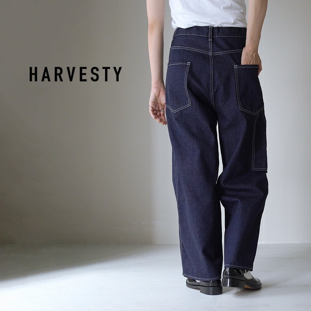 HARVESTY（ハーベスティ） ビッグ ペインターパンツ ワンウォッシュ