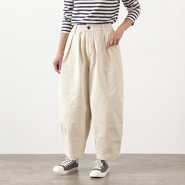 20％OFF】HARVESTY（ハーベスティ） コットンチノ サーカスパンツ