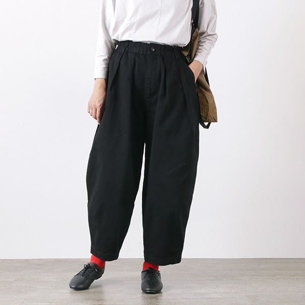 20％OFF】HARVESTY（ハーベスティ） コットンチノ サーカスパンツ