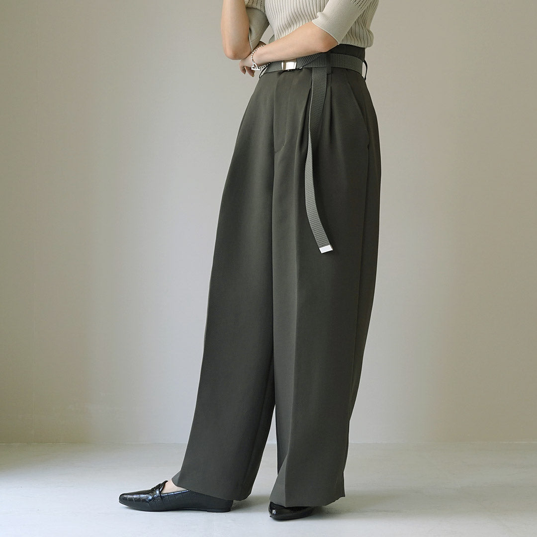 ETRE TOKYO（エトレトウキョウ） ハイウエストベルテッドセミワイド