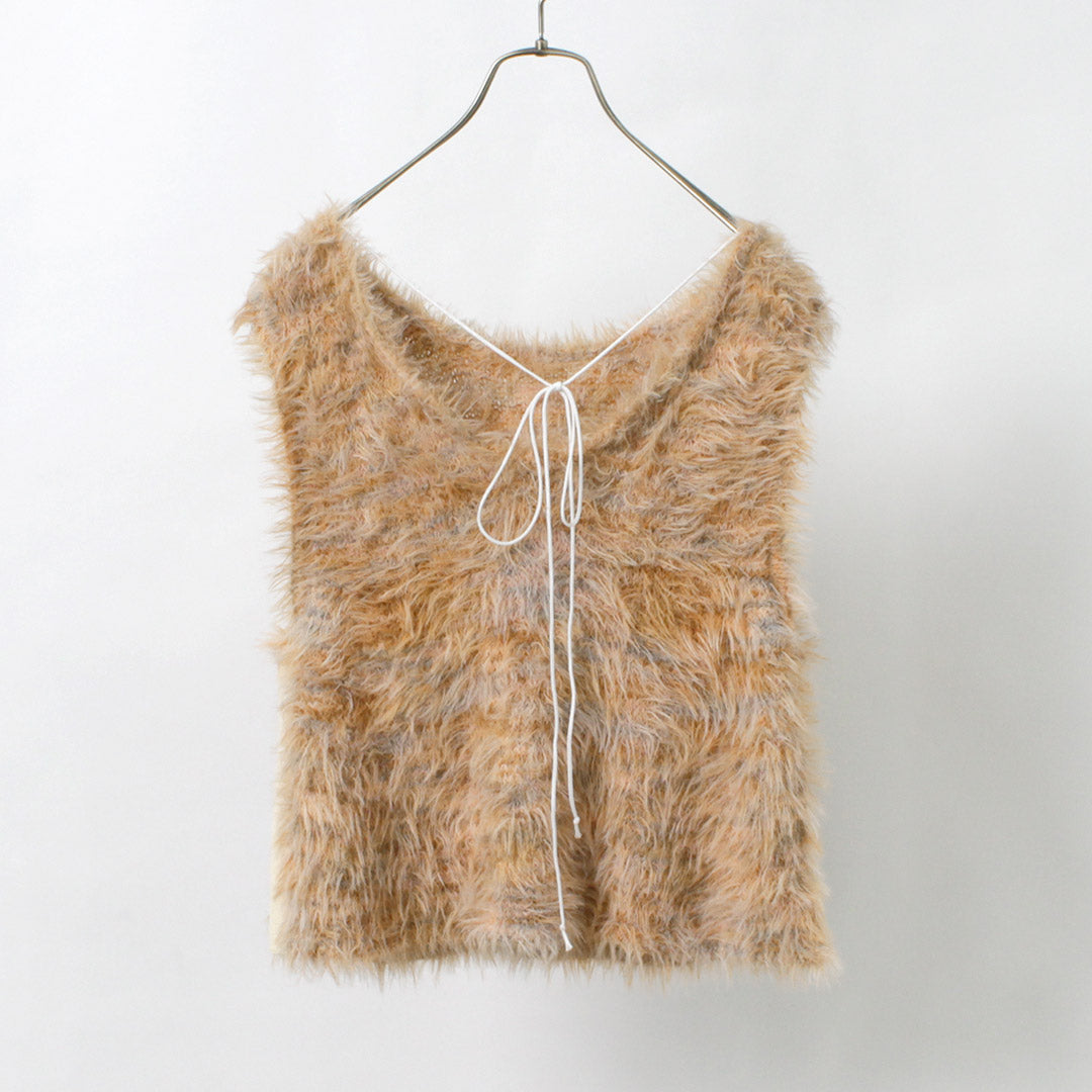 50％OFF】CYAN TOKYO（シアン トーキョー） MIXフェザーニットベスト