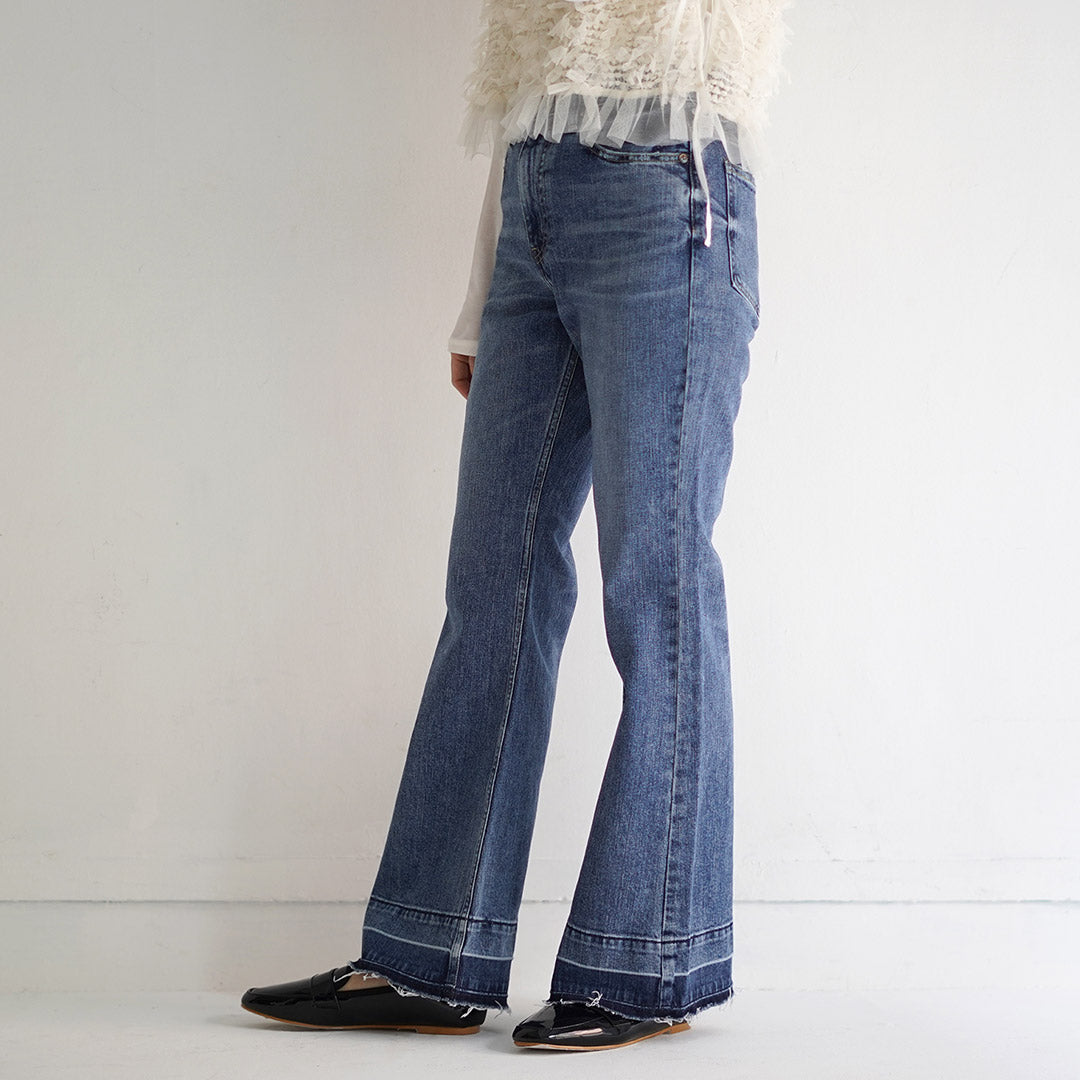 RED CARD（レッドカード） Peace ルーズフレア ピース / デニムパンツ