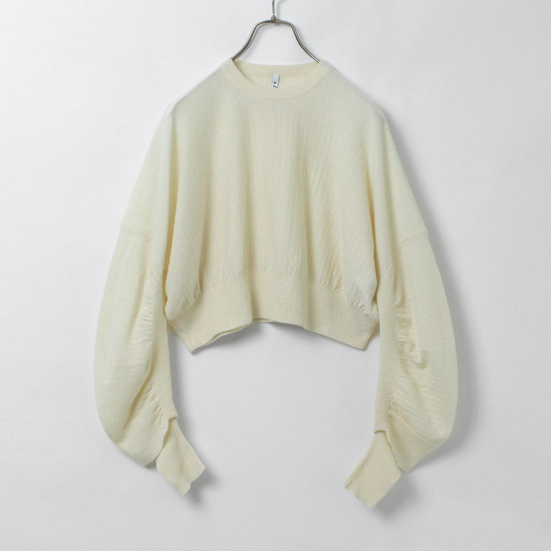 A CCORDION（アコーディオン） タック プルオーバー / レディース