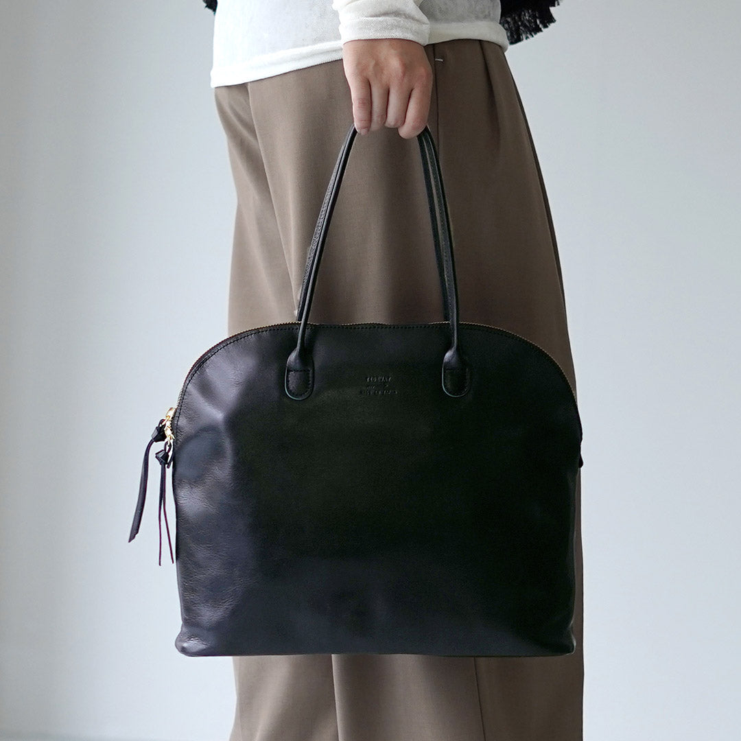 TIDEWAY（タイドウェイ） ライトレザー ボストン L / トートバッグ