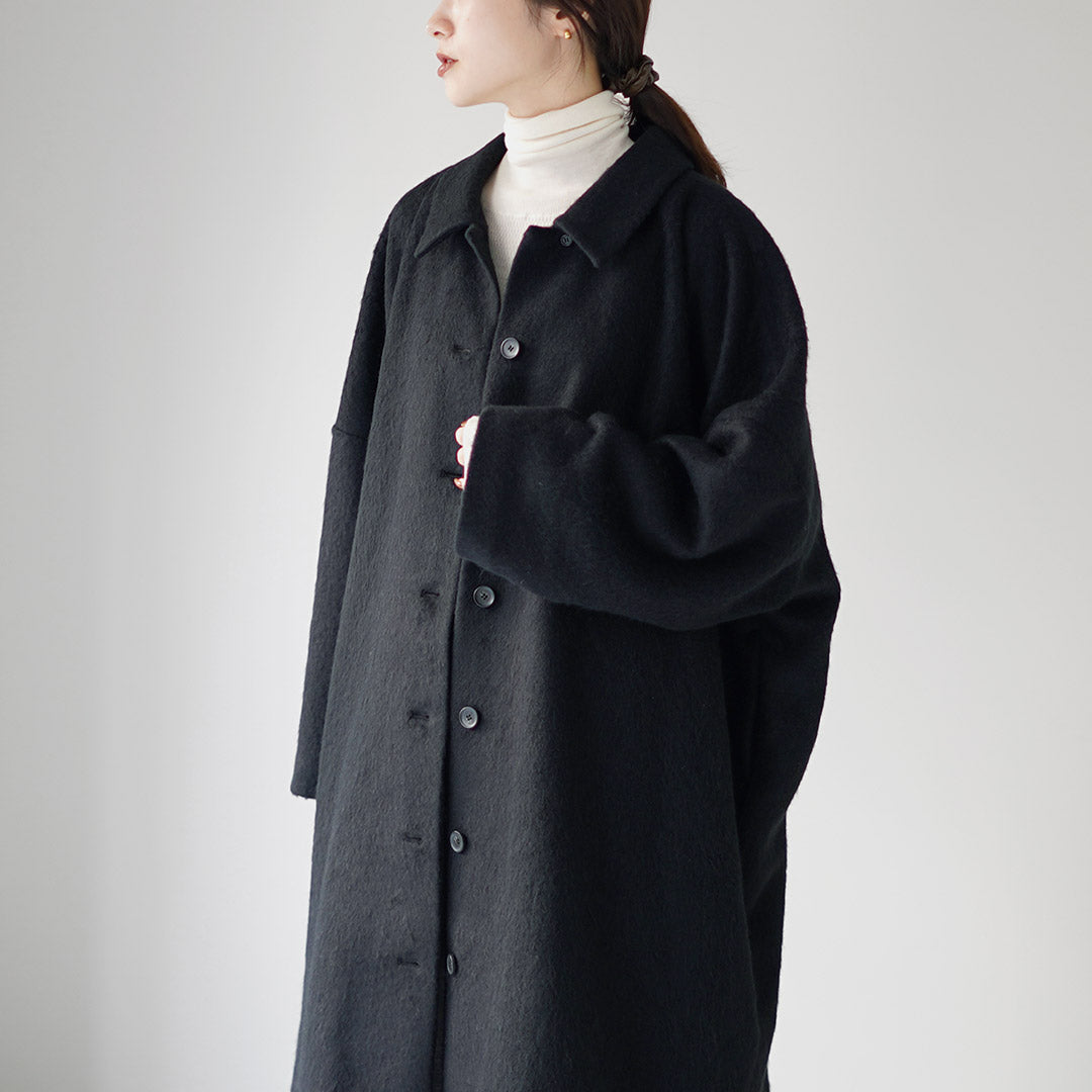 mizuiro ind（ミズイロインド） ワイドシャツ コートジャケット