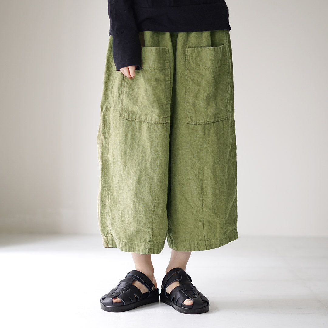 TUMUGU（ツムグ） ソリトリネン（1） 8分丈パンツ / レディース