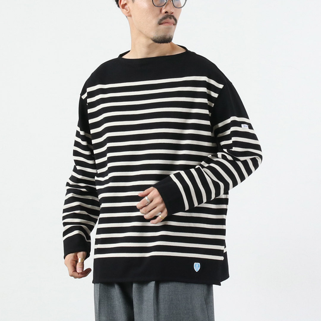 ORCIVAL（オーシバル） リラックスフィット ボートネック ロング