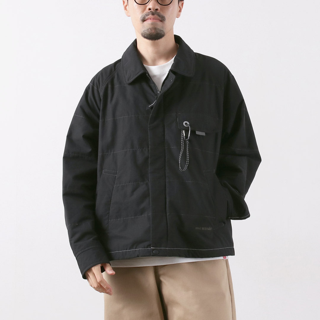 AND WANDER（アンドワンダー） コットンナイロン オクタ スイング