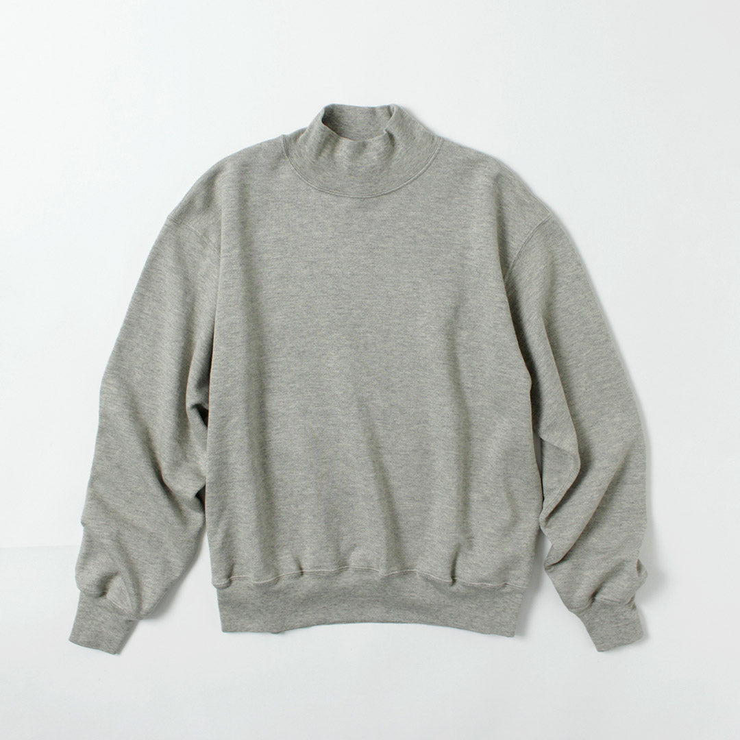 LIFiLL（リフィル） コットニー モックネック スウェット / メンズ