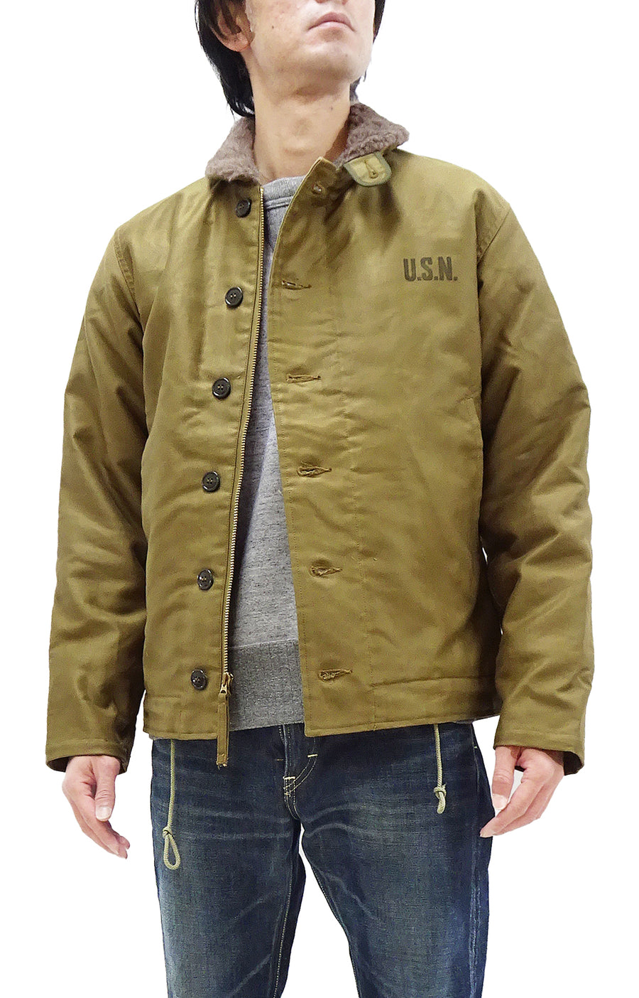 Buzz Rickson N-1 Deck Jacket DEMOTEX-ED Men's Reproduction of US