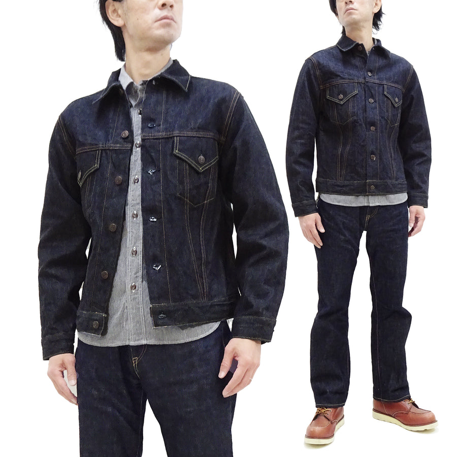 Sugar Cane Denim Jacket Men's 1962 Type 3 Style Jean Jacket
