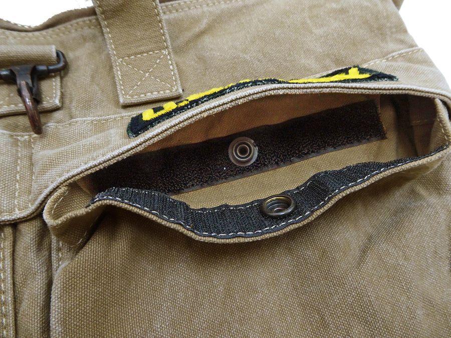 TOYS McCOY Men's Canvas Shoulder Bag - Snoopy U.S. Army Airborne