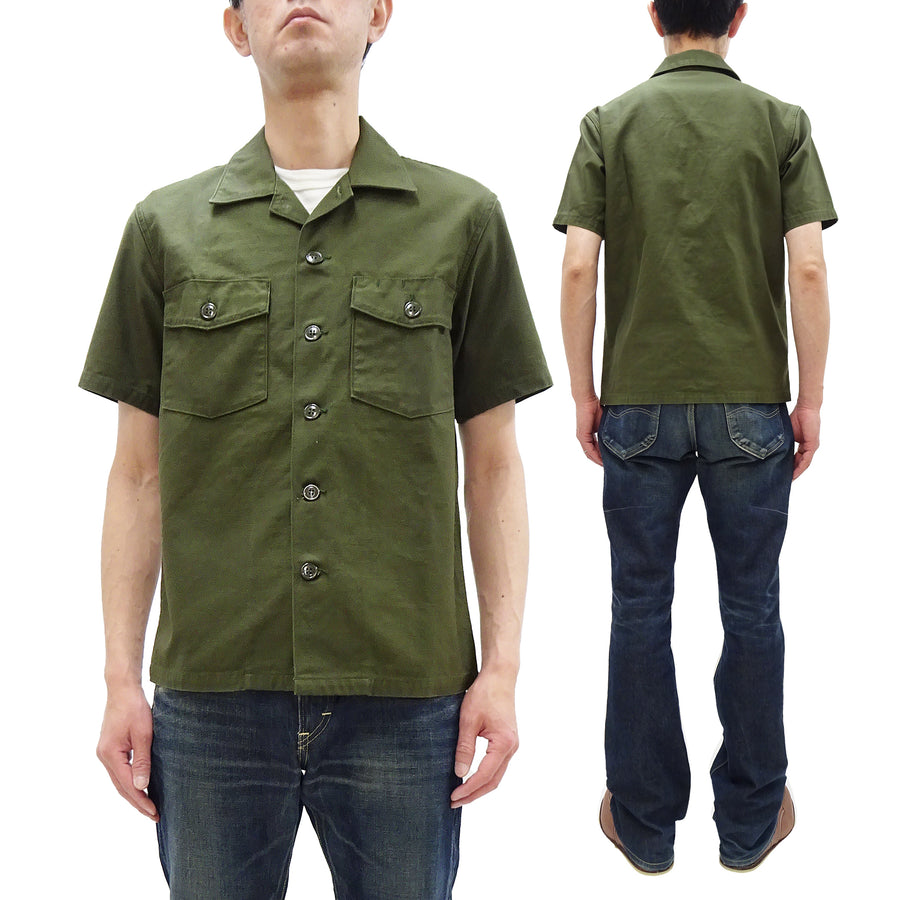 TOYS McCOY Men's Short-Sleeve Shirt - Reproduction of the U.S.