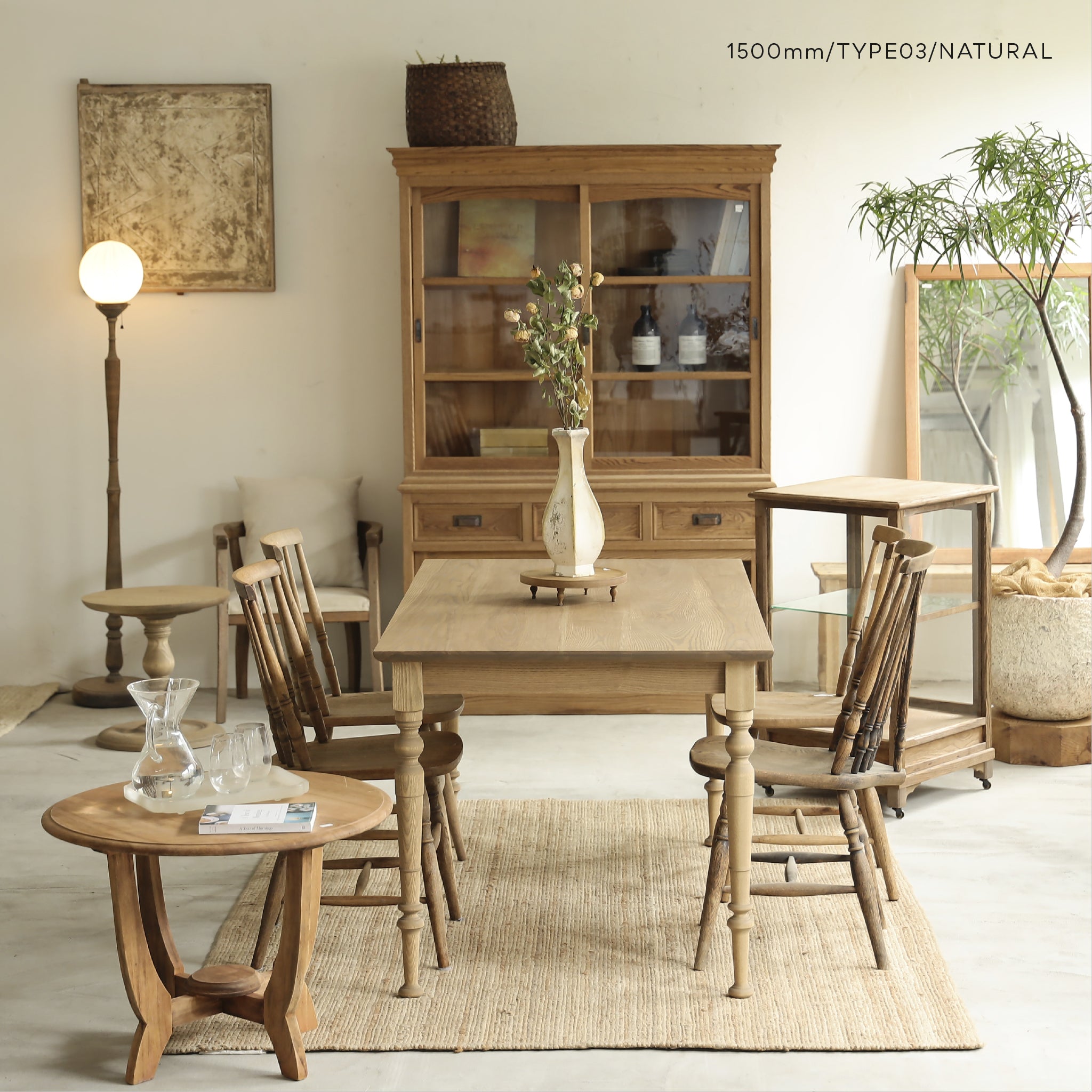 TURNER ‐ろくろ脚のダイニングテーブル | 大正期アンティーク和家具