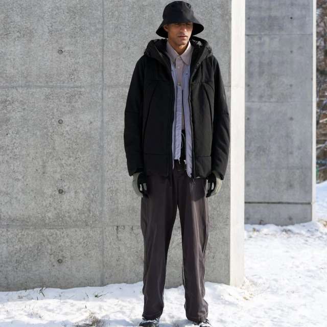 緊急告知！！ [LANTERN] HEATING HOODED BLOUSON (BLACK)を先行受注を