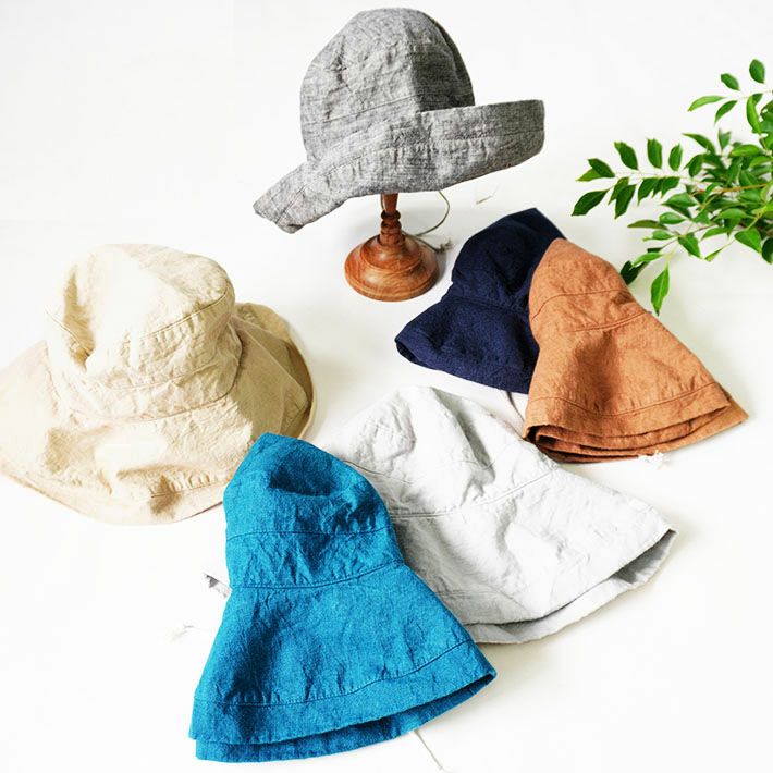 mature ha.] BOXED HAT 11cm brim（Natural） | 森の8カテン rolca_shop