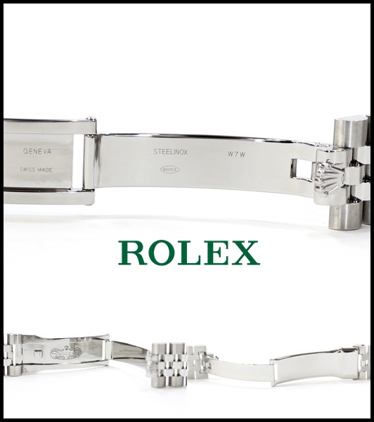 美品】63600 ROLEX純正 116234 116200 ジュビリーブレス - マルシェ 大分