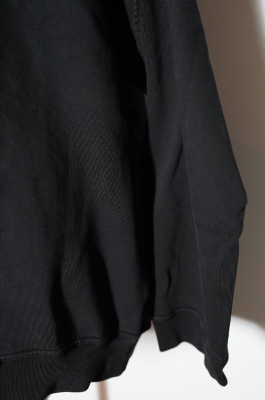 MARINA YEE MY Sweet1 - Large Sweatshirt（turned sleeves) col.Black