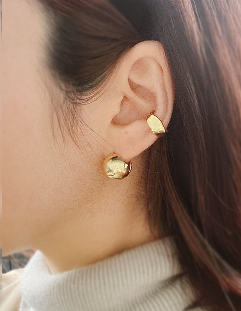 ラウンドボールピアス シルバー925 – 金属アレルギー対応の