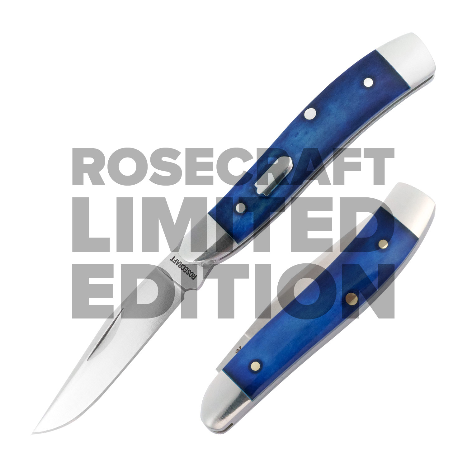 RoseCraft Piney River Peanut Vintage Blue Bone RCT029-BBB