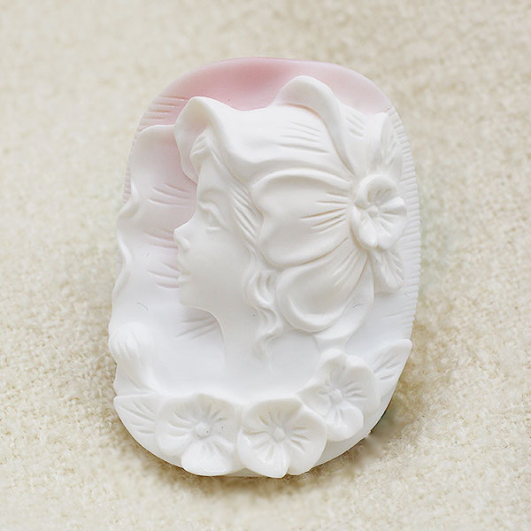 ☆コンクシェル カメオ 93.26ct※こちらのルースを使用しての