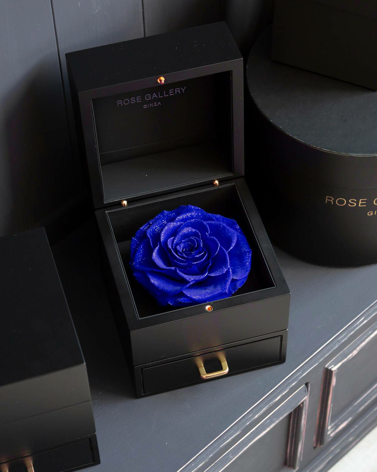ダイヤモンドローズドロワーボックス | ローズギャラリー銀座