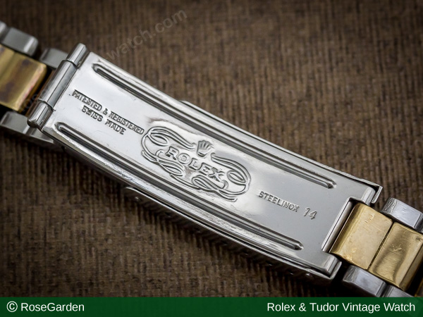 RG-2274 | ロレックス ROLEX 3連巻き込みブレス YG/SS コンビ 19mm Ref