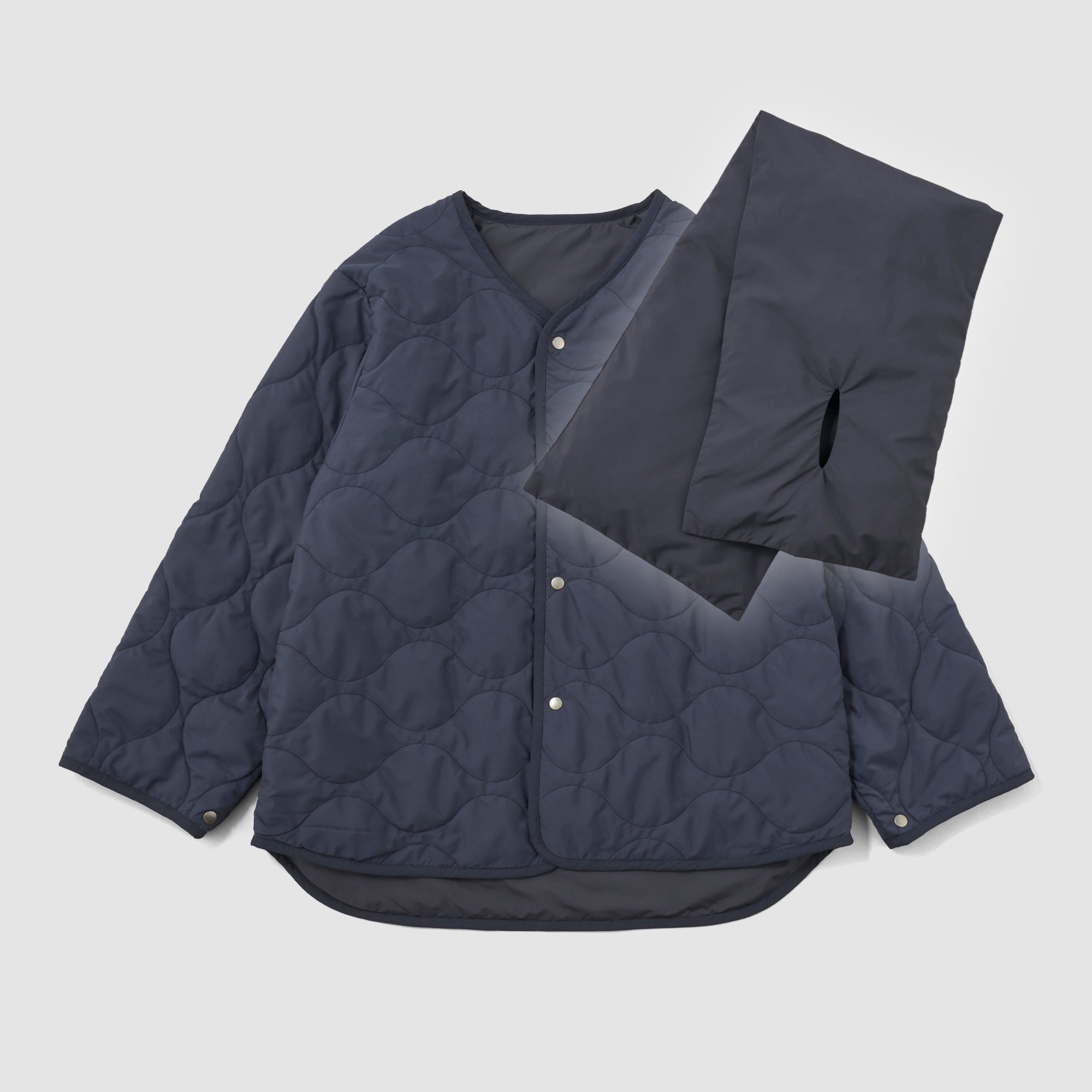 O2〉 リバーシブル オールインワンジャケット - 〈O2〉BETTER THAN ONE