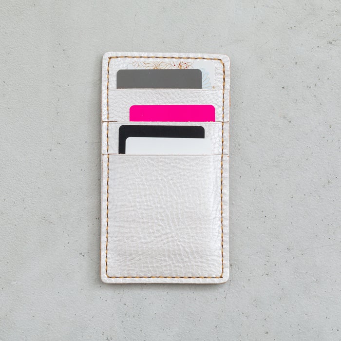 N25 レザーがま口ウォレット（クーズーストーン・大）