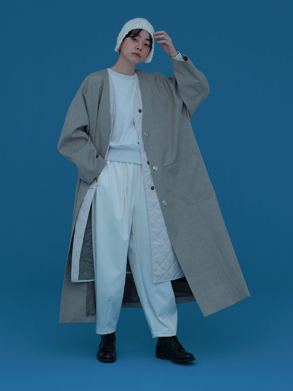 Cacco ウールの3WAY マキシコート - ほぼ日刊イトイ新聞