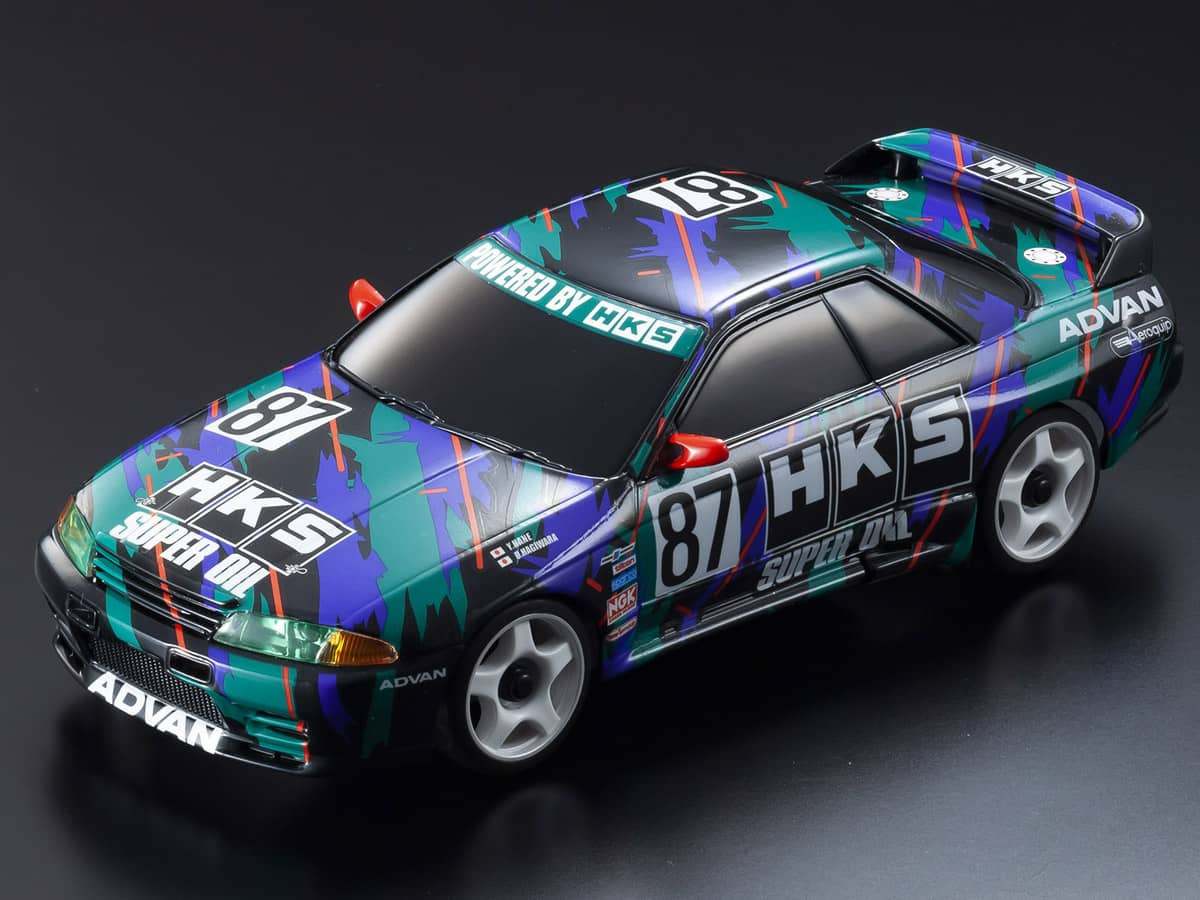 Kyosho Mini-Z AWD Nissan Skyline GTR R32 1993 HKS (MA020KT53