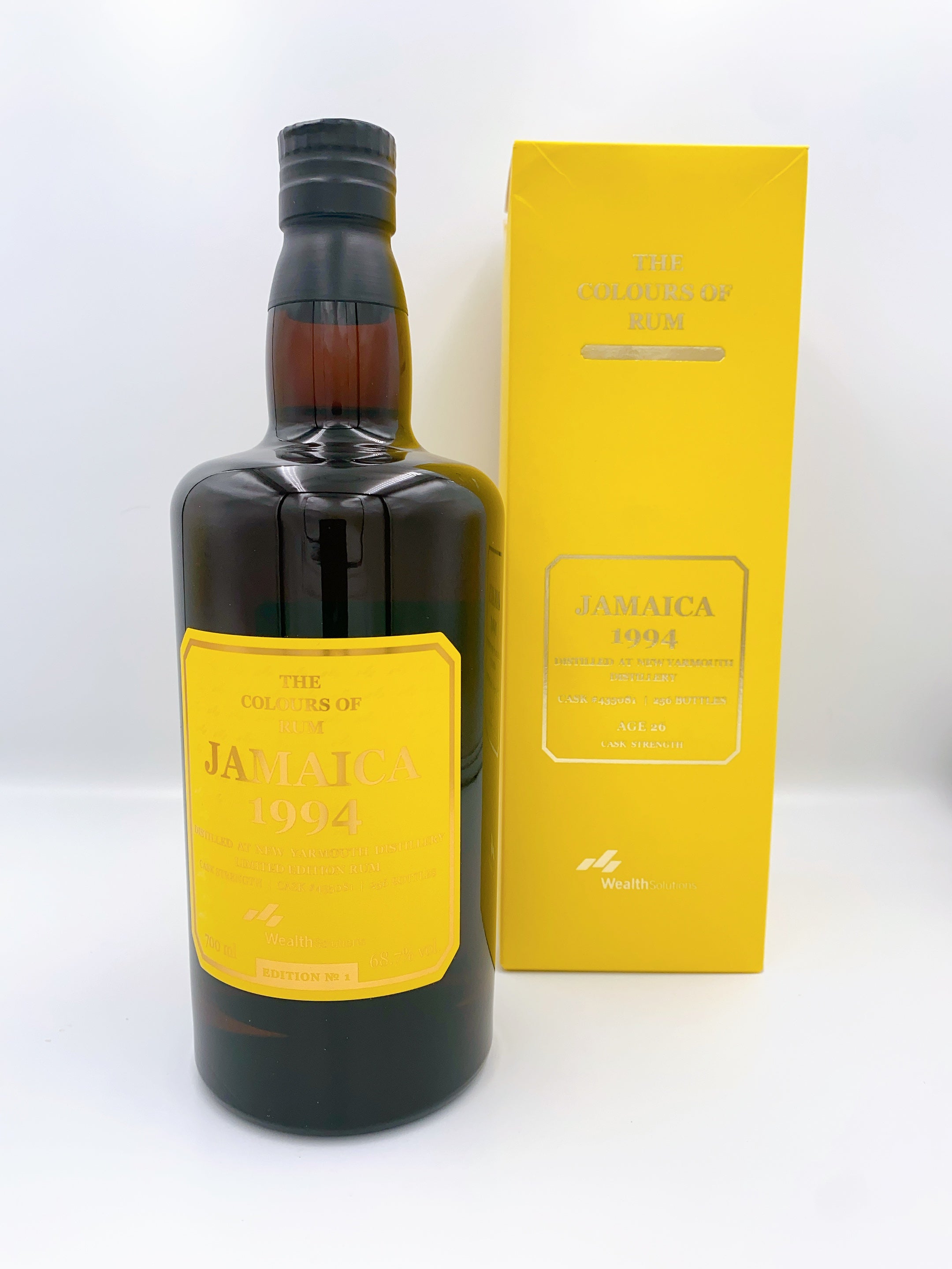 日本の入荷は6本のみ、26年の長熟ジャマイカラム】カラーズ・オブ